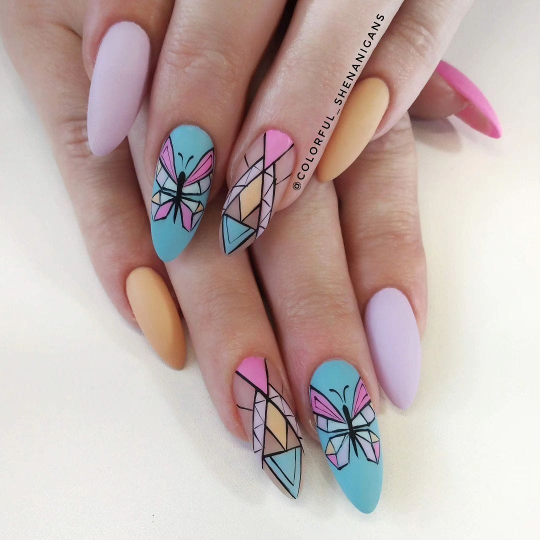 Butterfly Nail Art