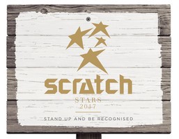 2017 Scratch Stars Wooden Board Logo