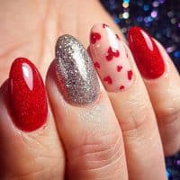 Hannah Foreman Nails Valentines Day