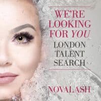 Novalash London Talent Search Ad