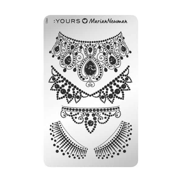 Yours Stamping Plate Royal Plate