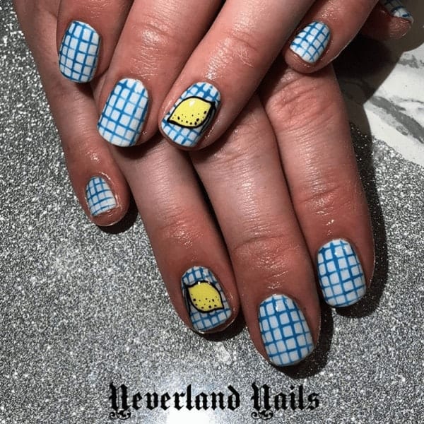 Frenchie at neverland nails