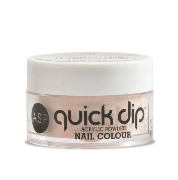 Asp quick dip acrylic dipping powder nail colour in cream soda £6.49+vat. available from wholesalers nationwide.