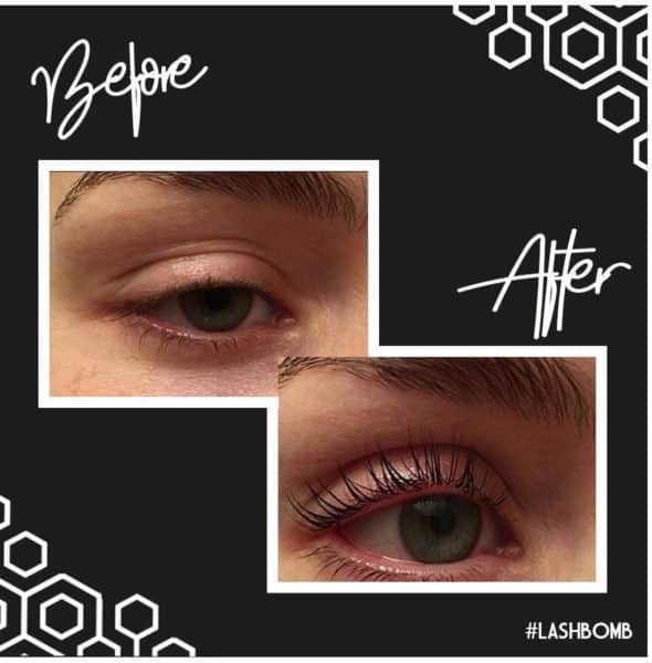 Lash Bomb Before & After