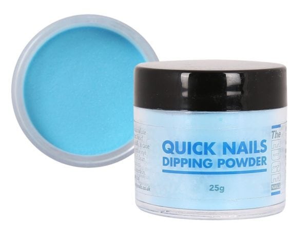 The Edge Quick Nails Coloured Dipping Powder In Ocean £4.95+tax Www.edgenails.co.uk