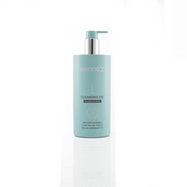 Sienna x cleansing gel £x +vat www.sienna x.co.uk copy