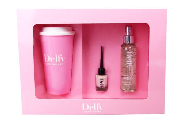 Delfy Cosmetics Urban Pink Gift Set