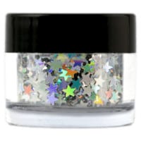 Iz Beauty Of London Silver Holographic Glitter Stars Www.izabellehammon.com