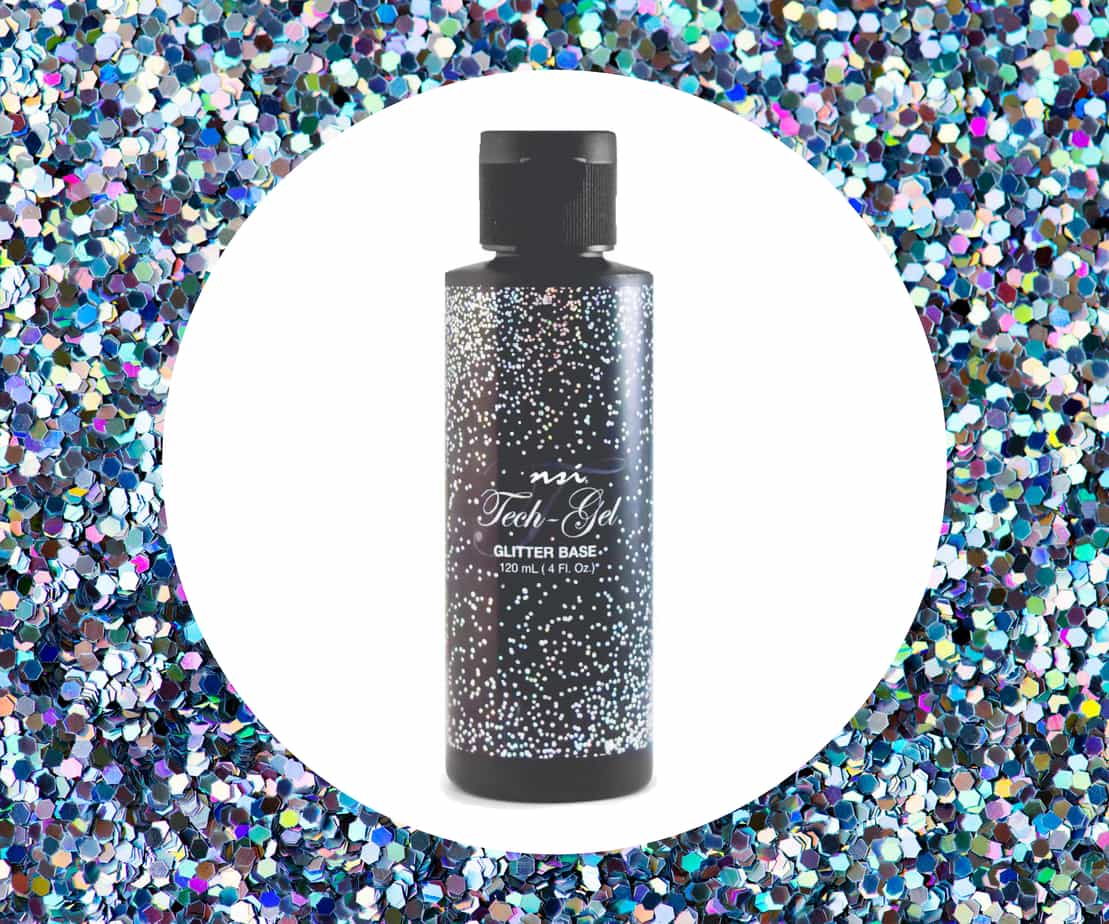 Nsi Tech Gel Glitter Bas