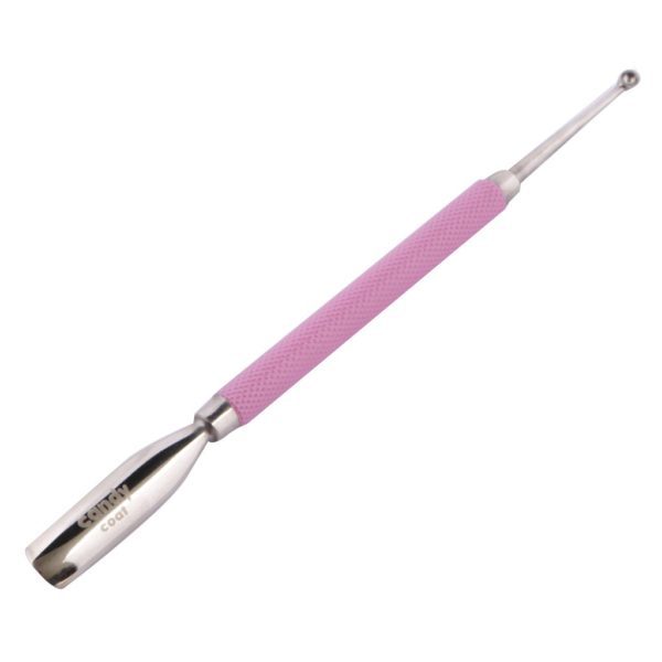 Pink Cuticle Spoon Tool