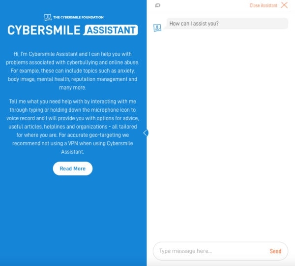 Cybersmile Assistant