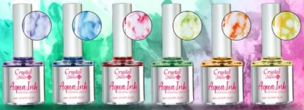 Crystal Nails Aquaink Nail Art Drops