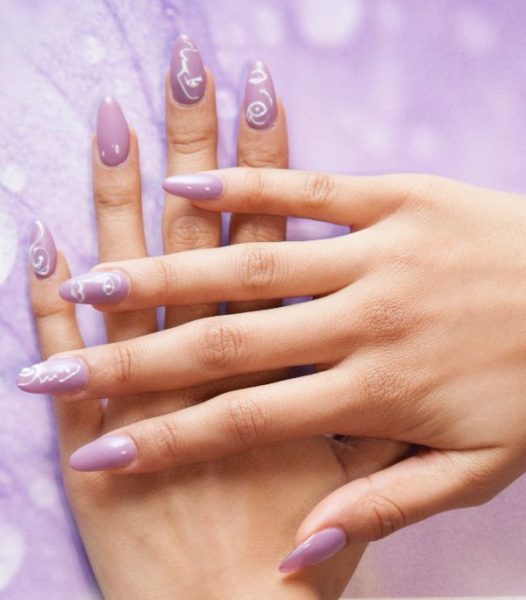 Ss19 Purple Nails Trend