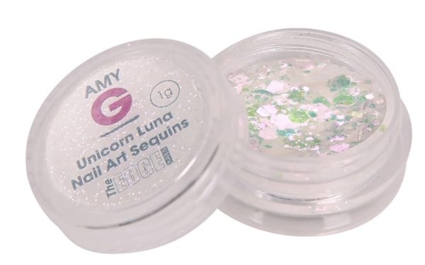 Amy g nail art collection unicorn collection luna sequins