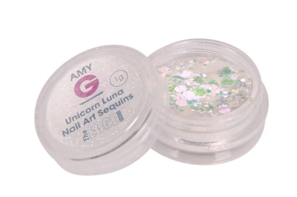 Amy G Nail Art Collection Unicorn Collection Luna Sequins