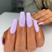 Mani monday lavender