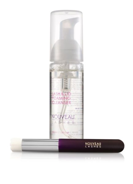 Nouveau lashes lash & lid foaming cleanser