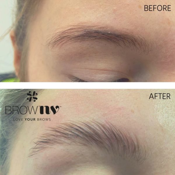 Brow lamination