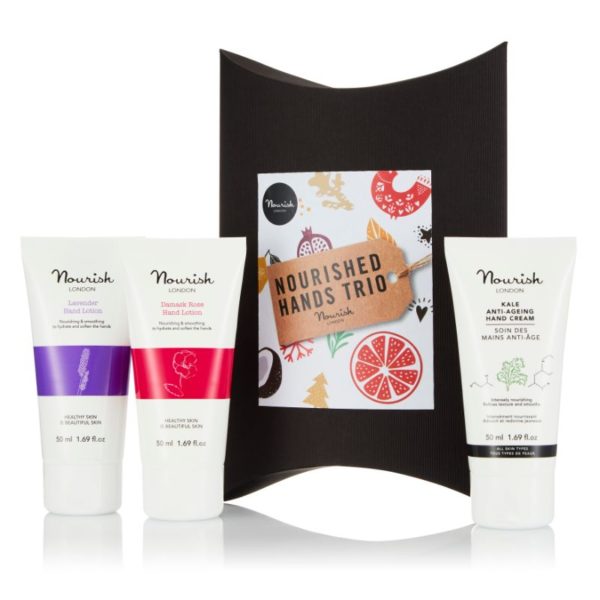 Nourish London Nourished Hands Trio Gift Set www.nourishskinrange.com