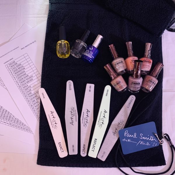 Paul Smith Paris Fashion Week Show 2020 Nails