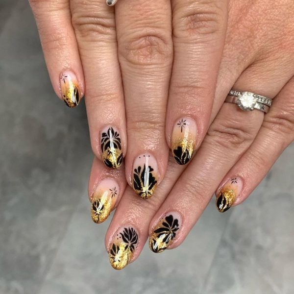 NAF! Salon's Sharon add these delicate details 