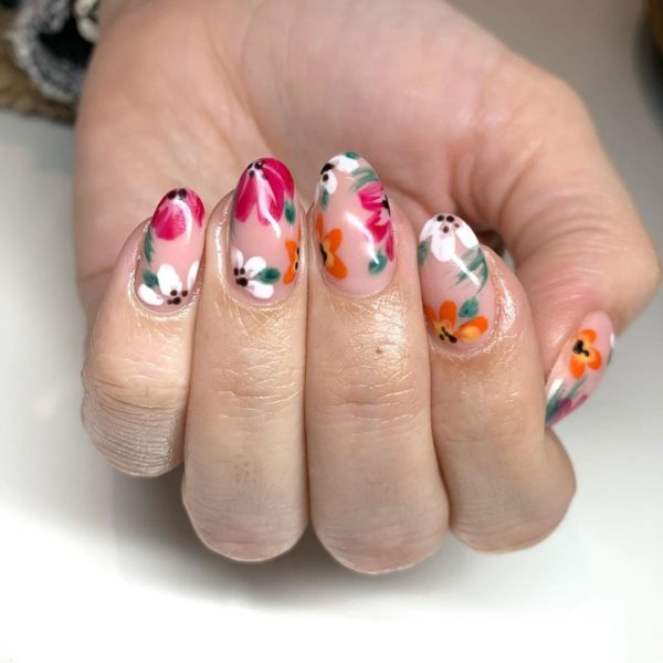 Bold and bright florals from Caitlin Marie Brennan