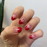 Jaz Moger Valentine Heart Nails 6