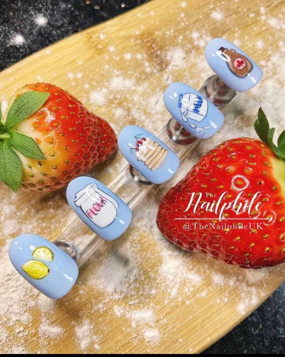 Pancake Day nails Scratch Magazine