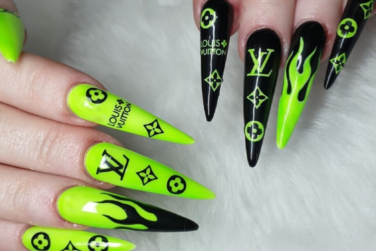 Lacquered Lawyer  Nail Art Blog LV Love
