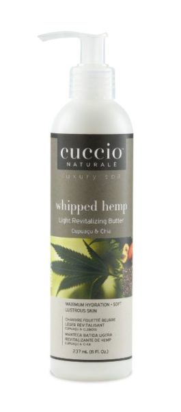 Whipped hemp butter