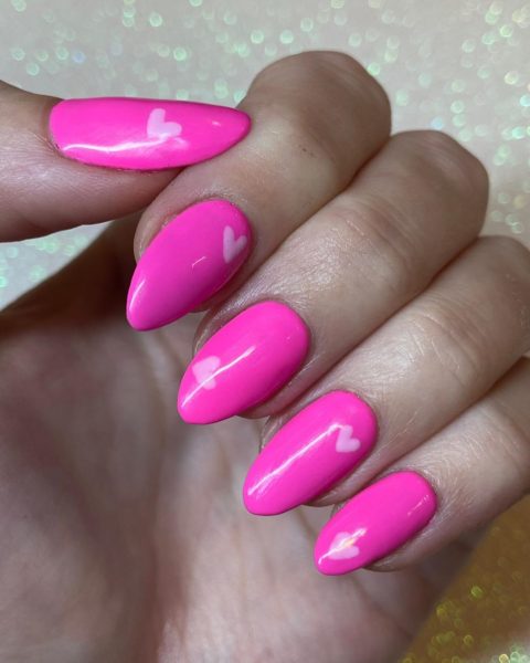 Pretty in pink thanks to @nailsbystevieb