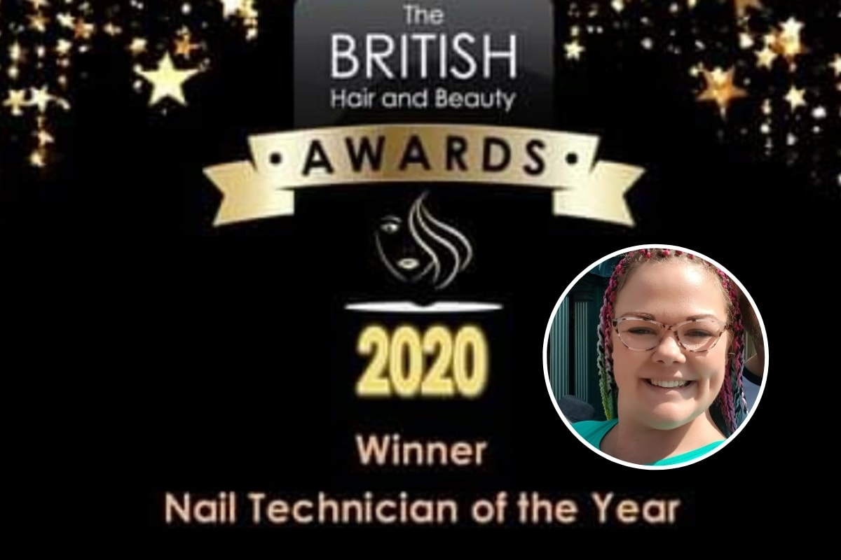 Lauren McBride hailed Nail Tech of the Year 2020 at the British Hair ...