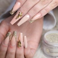 Glitterbels gold glitter