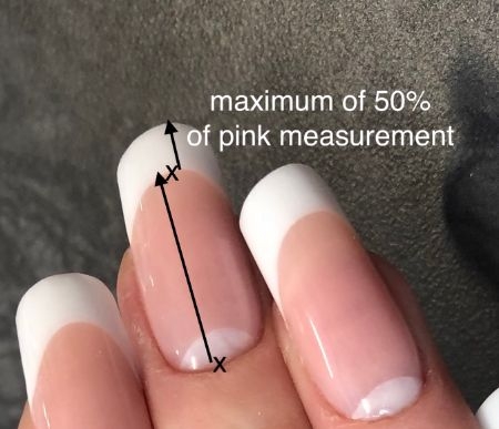 How to choose smile lines to suit your client's nails - Scratch Magazine
