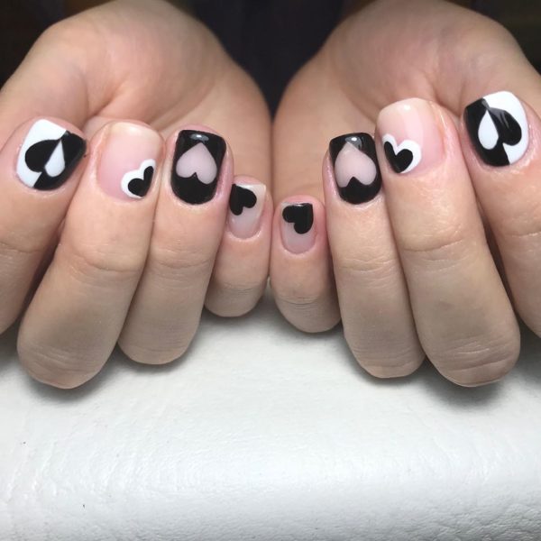 We love this monochrome mani by Charlotte Hennessy