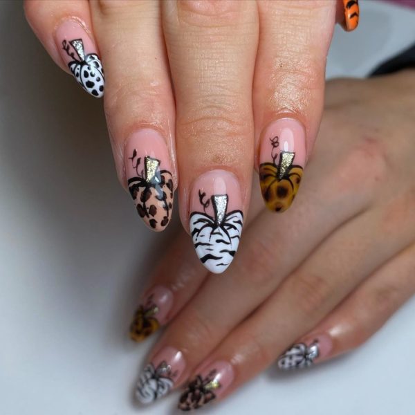 Sophie Goodwin goes wild with animal print with the pumpkin trend 