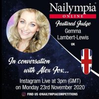 Nailympia gemma lambert tv front