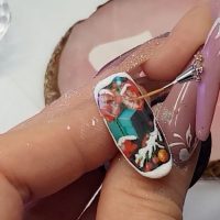 Dorota palicka christmas nail art scratch tv