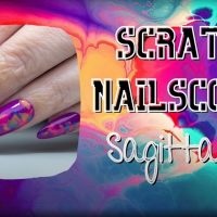Scratch tv sagittarius nail art ink london