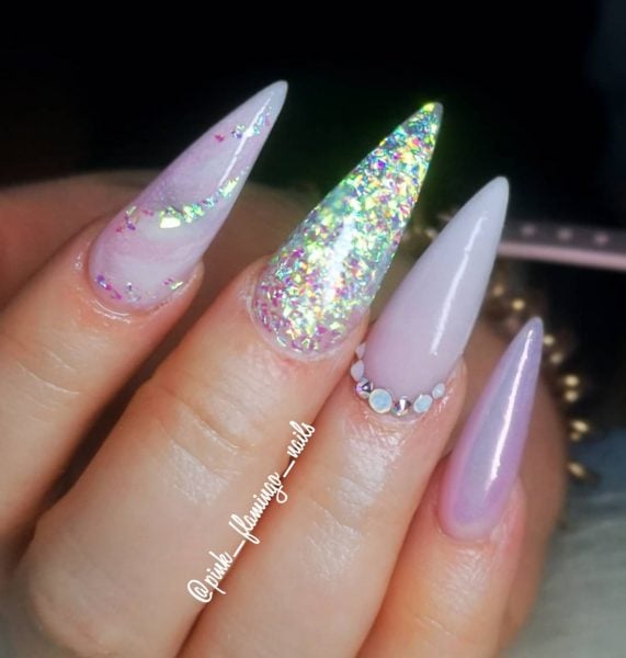 @pink Flamingo Nails