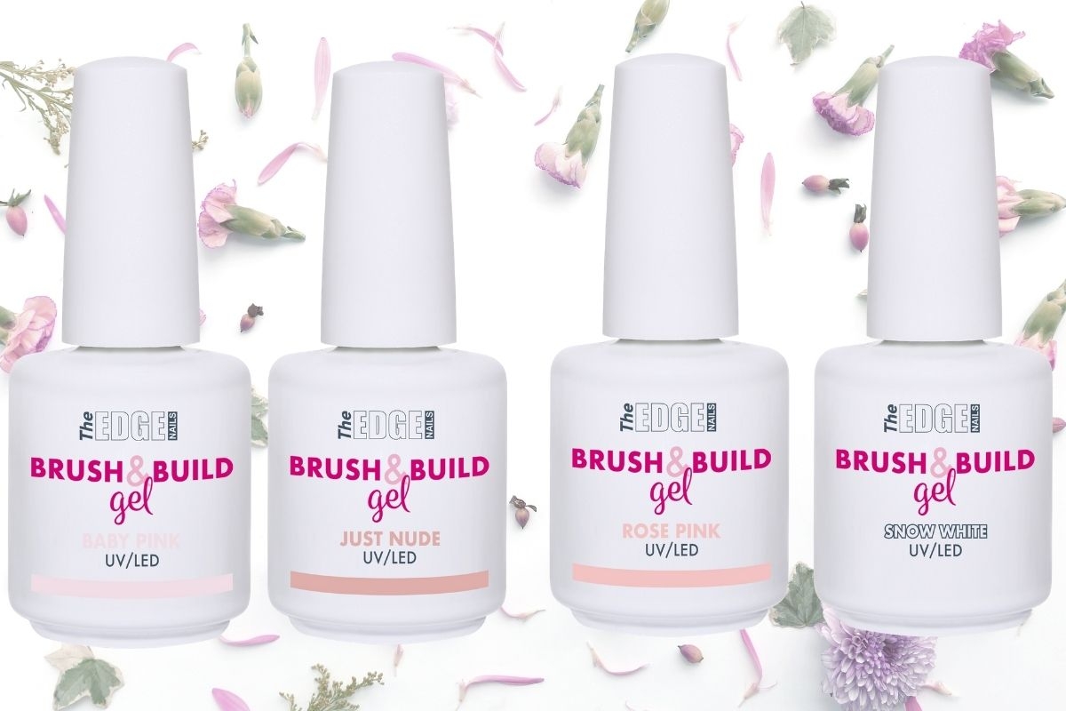 The Edge Nails Brush And Build Gels