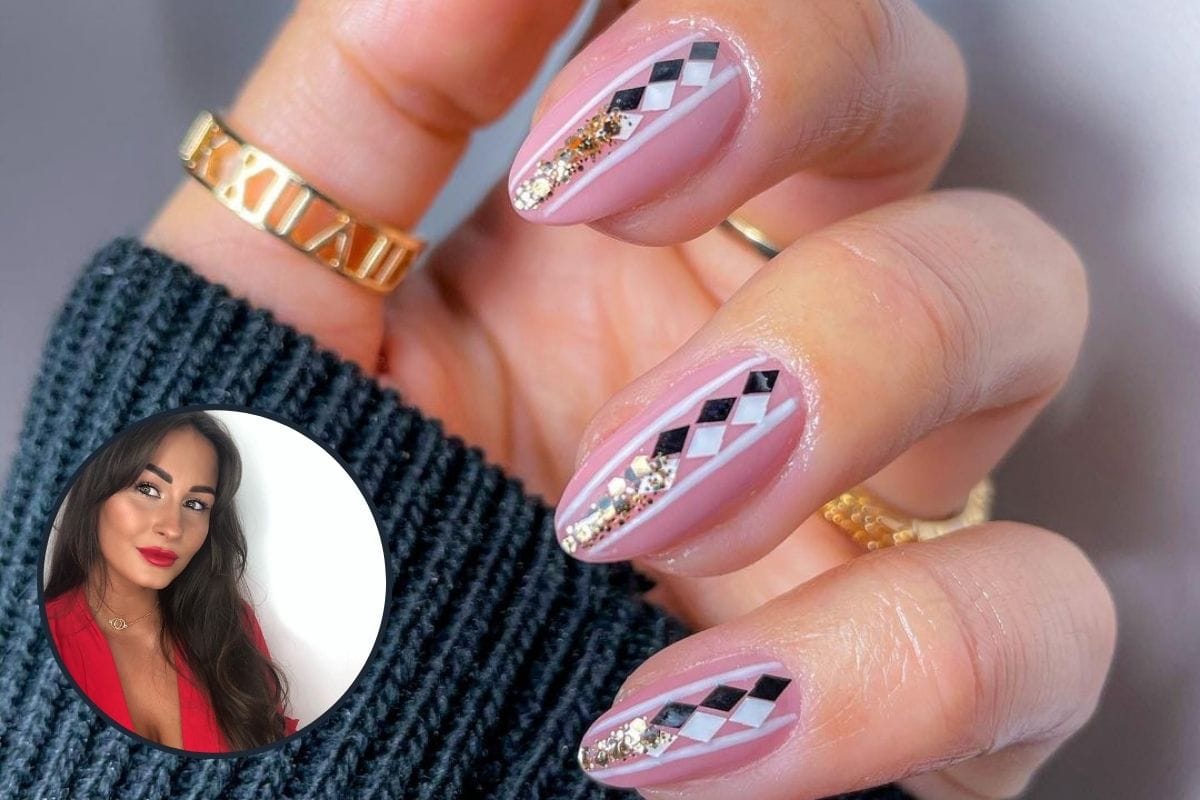 23 Glitzy Nails with Diamonds We Can't Stop Looking At - StayGlam