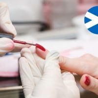 Nails Scotland Flag