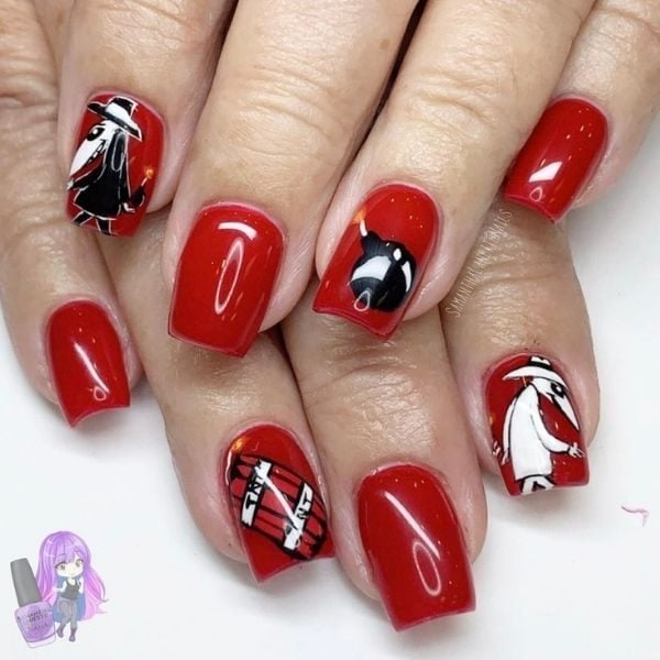 spy vs spy gel manicure