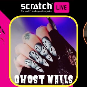 trickortreatnails alana ghost nails