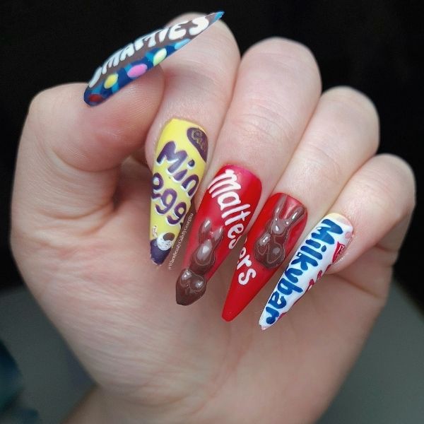 georgina duffy chocolate nails