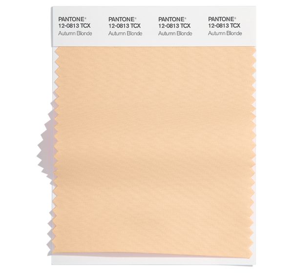 Pantone 12 0813 Tcx Autumn Blonde