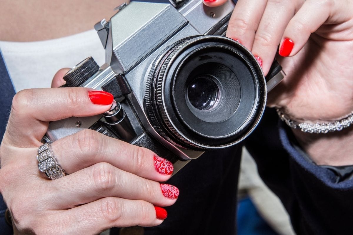 Camera Nails Hands