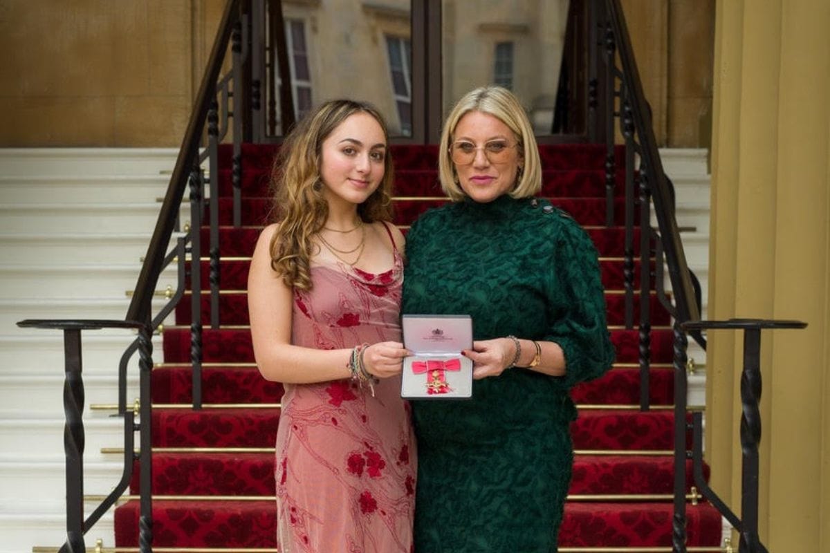 Millie Kendall Obe Buckingham Palace