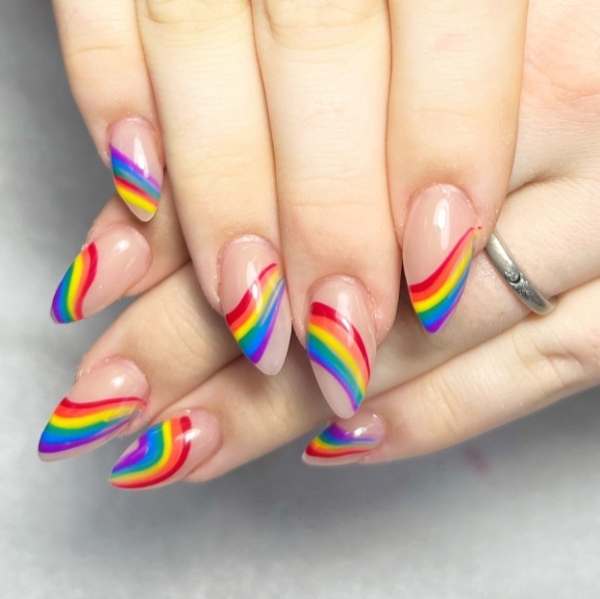 LGBTQ+ nails - Scratch